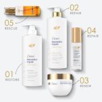 Dove Hair Intensive Repair 10in1 Serum Mask for Damaged Hair with Bio-Protein Care Technology and Amino Serum 9.2 fl oz - Image 8