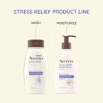 Aveeno Stress Relief Body Wash for Women, Calming Lavender Scent & Prebiotic Oat, Cleanser for Sensitive Dry Skin, Paraben, Dye & Soap-Free, 33 Fl Oz - Image 9