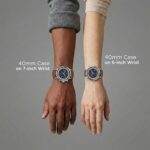 Timex Men's Waterbury Classic Chrono 40mm Stainless Steel Quartz Dress Watch with Leather Strap - Image 8