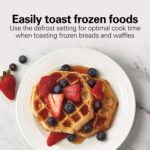 Hamilton Beach 24782 Retro Toaster with Wide Slots, Sure-Toast echnology, Bagel & Defrost Settings, Auto Boost to Lift Smaller Breads, 4 Slice, Polished Stainless Steel - Image 7