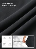 NORTHYARD Men's Joggers Pants with Zipper Pockets Lightweight Sweatpants Athletic Running Workout Track Pants for Men - Image 7