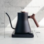 Fellow Stagg EKG Pro Electric Gooseneck Kettle - Pour-Over Coffee and Tea, Quick Heating, Precise Temperature Control, Scheduling, Built-in Brew Timer, Matte Black with Walnut Wood Handle, 0.9 Liter - Image 7