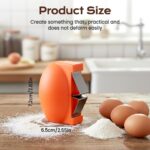 2026 New Egg Shell Opener, Stainless Steel Egg Cracker Tool, Multifunctional Eggs Separator for Raw and Hard Boiled Eggs Peeler Shell Remover, Kitchen Gadget (Orange 1pcs) - Image 7