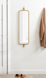 Kate and Laurel Kasota Slim Panel Wall Mirror - Image 4