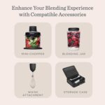 Vitamix 5-Speed Immersion Blender, Professional-Grade Hand Blender with 625-Watt Motor and Stainless-Steel Blade, Stainless Steel/Black - Image 9