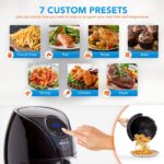 PowerXL Air Fryer 4 QT Maxx, Special Edition 2022, Extra Hot Air Fry, Cook, Crisp, Broil, Roast, Bake, High Gloss Finish, Black (4 Quart) - Image 4