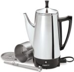 Presto 02811 Stainless Steel Electric Coffee Percolator - 12-Cups, Easy-Pour Spout, Stay-Cool Handle, Make 2-12 Cups - Image 4
