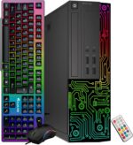 Dell Gaming OptiPlex Desktop RGB Computer PC, Intel Core i7, GeForce GT 1030 2GB GDDR5, 16GB RAM, 512GB SSD, 24 Inch HDMI Monitor, Keyboard Mouse and Headset, WiFi, W11 Pro (Renewed) - Image 3