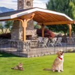 Tall Garden Fence Animal Barrier with Gate, 40 in(H) 12 Panels Garden Fences and Borders for Dogs, Dog Fence Outdoor for Yard, Total Length 26.2 Ft Metal Temporary Fencing│Patented - Image 7