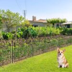 Tall Garden Fence Animal Barrier with Gate, 40 in(H) 12 Panels Garden Fences and Borders for Dogs, Dog Fence Outdoor for Yard, Total Length 26.2 Ft Metal Temporary Fencing│Patented - Image 8