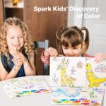 Paint with Water Books for Toddlers, Mess Free Watercolor Painting Activity for Kids Ages 1-3, 2-4, 4-6, Art Craft Coloring Gift with Brush, Airplane Travel Activities for Toddlers, Ocean Animals - Image 6