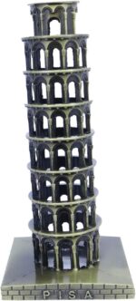Tower of Pisa Italy Showpiece for Home Décor Table Decorative Items Living Room Metal - Image 3