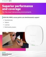 HPE Networking Instant On Access Point AP25 4x4 WiFi 6 Indoor Wireless Access Point | Power Source Not Included | US Model (R9B27A) - Image 6