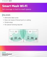 HPE Networking Instant On Access Point AP25 4x4 WiFi 6 Indoor Wireless Access Point | Power Source Not Included | US Model (R9B27A) - Image 7