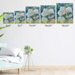 CONDA 16x20 inch Stretched Canvas for Painting, Pack of 5, Primed, 100% Cotton 5/8 Inch Profile Value Bulk Pack for Acrylics, Oils Painting - Image 7