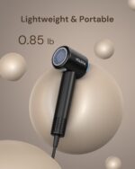 Hair Dryer Blow Dryer with Diffuser for Curly Hair, 110000 RPM Professional High Speed Hairdryer with Negative Ions, 1400W Blow Dryer with 6.5 Ft Cord Fast Drying for Women Men - Image 7