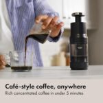 OXO Brew Rapid Brewer - Portable Coffee Maker, Fast Manual Hot & Cold Brew, Small Handheld Brewer, Compact Travel Coffee Maker - Image 3