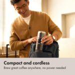 OXO Brew Rapid Brewer - Portable Coffee Maker, Fast Manual Hot & Cold Brew, Small Handheld Brewer, Compact Travel Coffee Maker - Image 5