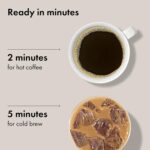 OXO Brew Rapid Brewer - Portable Coffee Maker, Fast Manual Hot & Cold Brew, Small Handheld Brewer, Compact Travel Coffee Maker - Image 8