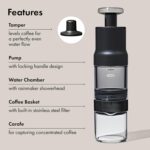 OXO Brew Rapid Brewer - Portable Coffee Maker, Fast Manual Hot & Cold Brew, Small Handheld Brewer, Compact Travel Coffee Maker - Image 9