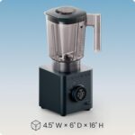 Chefman Obliterator 48 oz Countertop Blender for Smoothies, 1380W Motor to Crush Ice, Nuts, and Frozen Fruit with Stainless Steel Blade, Auto Blend Function, Includes Tamper and Scraper - Image 11