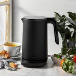 ZWILLING Enfinigy Cool Touch 1.5-Liter Electric Kettle Pro, Cordless Tea Kettle & Hot Water - Black - Image 3