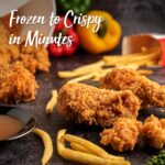 DEIME Air Fryer 4.5 Qt, Small Airfryer Digital Space Saving Compact, Bake, Reheat, Roasts for Quick Easy Meals, Mini Compact & Quiet, Nonstick & Dishwasher Safe Basket with Toast Rack (Black) - Image 6