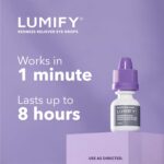 LUMIFY Eye Drops for Red Eyes, Redness Reliever for Brighter Looking Eyes, Works in 1 Minute & Lasts Up to 8 Hours, Eye Drops, 0.17 Fl Oz (5 mL) - Image 5