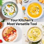 Braun MQ50001M Vario Hand Blender – 21-Speed Handheld Immersion Blender with PowerBell VPlus, TurboBoost & EasyClick Systems, Stainless Steel Blades, SplashControl, 500W, Hand Blenders for Smoothies - Image 3