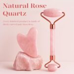 BAIMEI IcyMe Jade Roller & Gua Sha, Face Roller Redness Reducing Skin Care Tools, Self Care for Men Women, Massager for Face, Eyes, Neck, Relieve Fine Lines and Wrinkles - Rose Quartz - Image 5