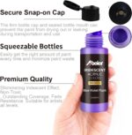 ABEIER Iridescent Acrylic Paint, Set of 18 Chameleon Colors, 2 oz/60ml Bottles, Color-shifting, Non-Toxic, High Viscosity, Blendable, Paints on Rocks Crafts Canvas Wood, Fabric, Ceramic & Stone - Image 7