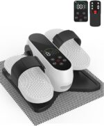 2025 New Under Desk Elliptical Machine,Portable Seated Pedal Exercise Machine for Seniors, 12 Adjustable Speed Elipse Leg Exerciser with Remote Control,Quiet Foot Exercise Machine for Home Office - Image 2