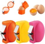 2026 New Egg Shell Opener, Stainless Steel Egg Cracker Tool, Multifunctional Eggs Separator for Raw and Hard Boiled Eggs Peeler Shell Remover, Kitchen Gadget (Mix 3pcs) - Image 2