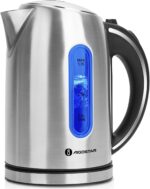 Aigostar Electric Kettle, 1.7L Electric Tea Kettle with LED Illumination, Hot Water Kettle Electric for Tea and Hot Water, Fast Boiling Kettle with Auto-Shutoff & Boil-Dry Protection, BPA Free - Image 2
