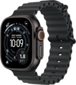 Apple Watch Ultra 3 [GPS + Cellular 49mm] Running & Multisport Smartwatch w/Rugged Titanium Case w/Black Ocean Band. Satellite Communications, Advanced Health & Fitness Tracking - Image 2