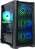 Blackout Computers Gaming Desktop PC Computer, Intel Core i7 3.6 GHz up to 4.0 GHz,AMD Radeon RX 580 8G GDDR5,16GB RAM,1TB NVME SSD, Windows 11 Pro, WiFi, Bluetooth 5.0, VR Ready,RGB Fans x4 (Renewed) - Image 2