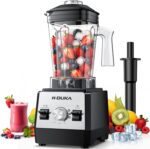 Blender, Countertop Blenders for Kitchen with 64oz Pitcher, Powerful 25000 PRM Blender for Smoothies, Ice Crushing, Frozen Fruits, Milkshakes, Pulse Function, Self-Cleaning (Black-Galxy) - Image 2