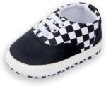 Clowora Unsex Baby Boys Girls Canvas First Walkers Shoes,Infant Non Slip Soft Sole Toddler Flat Lazy Loafers Sneaker - Image 2