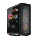 Corsair Vengeance i8200 Gaming PC – Liquid Cooled Intel® Core™ i9 14900KF CPU – NVIDIA GeForce RTX 5080 GPU – 64GB Dominator Titanium RGB DDR5 Memory, Windows 11 Pro – 2TBx2 M.2 SSD – Black - Image 2