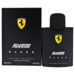 Ferrari Scuderia Black | Eau de Toilette Natural Spray | Fragrance for Men | Aromatic Fougere with Citrus, Fruit, Cinnamon, and Vanilla Scent | 125 mL / 4.2 fl oz - Image 2