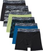 Hanes boys Performance Tween Boxer Briefs Underwear, Assorted Prints & Solids, 6-pack - Image 2