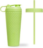 HydroJug Shaker Cup 24oz - Perfect For Protein Shakes, Pre-Workout Drinks, Iced Coffee - Easy Blending, Double Insulated, Cup Holder Compatible, BPA Free - Keeps Temp For Hours, Honeydew - Image 2