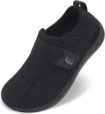 JOINFREE Diabetic Wide Walking Shoes for Women & Men with Adjustable Upper, Zero Drop Non Slip Casual Sneakers Comfortable for Edema, Arthritis, Swollen Feet & Elderly - Image 2