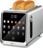 Keenstone Toaster 2 Slice, Digital Smart Toaster with TouchScreen, Dual Control Panel, Single Slot Toasting, Timer, Reheat & Defrost for Bagels, Bread, Waffles, Stainless Steel Kitchen Essentials - Image 2