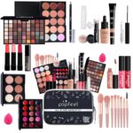 Makeup Kit All-in-one Makeup Gift Set for Women Full Kit Gift Set for Women,Girls & Teens,Eyeshadow Palette, Lip Gloss Set, Lipstick, Blush, Foundation, Concealer,Makeup Brush Set - Image 2