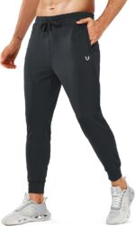 NORTHYARD Men's Joggers Pants with Zipper Pockets Lightweight Sweatpants Athletic Running Workout Track Pants for Men - Image 2