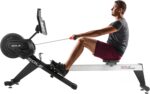 New 2023 Rowing Machine, SR550 Sole Fitness Rower, Foldable Rowing Machines for Home Use, Bluetooth, Touch Screen, Heart Monitoring, Air & Magnetic Resistance Row Machine, Rowers for at Home Exercise - Image 2