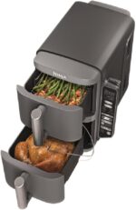 Ninja DoubleStack XL Smart 2-Basket Air Fryer, Smart Cook System, DoubleStack Technology Cook 4 Foods at Once, Space Saving Design, 10 QT, 6-in-1, Smart Finish & Match Cook, Air Fry, Broil, Bake SL451 - Image 2