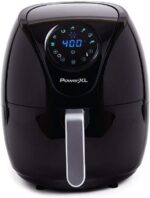 PowerXL Air Fryer 4 QT Maxx, Special Edition 2022, Extra Hot Air Fry, Cook, Crisp, Broil, Roast, Bake, High Gloss Finish, Black (4 Quart) - Image 2