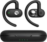 Raycon Fitness Open Ear Earbuds – Open Ear Headphones, Earbuds Wireless Bluetooth, Running Headphones, Sweat & Water-Resistant Earphones, 40 Hours Battery Life (Black) - Image 2